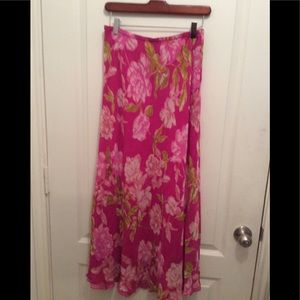 Cynthia Howie 100% silk skirt